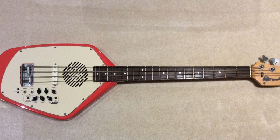 Vox Apache 2B bass guitar with drum machine built in Hobbies