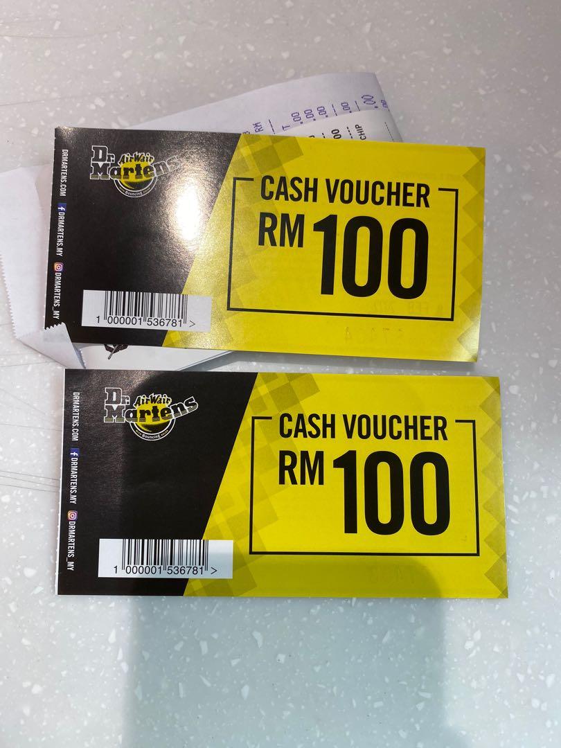[WTS] Dr Martens gift voucher worth RM200.. expiry date is 28/2/2022