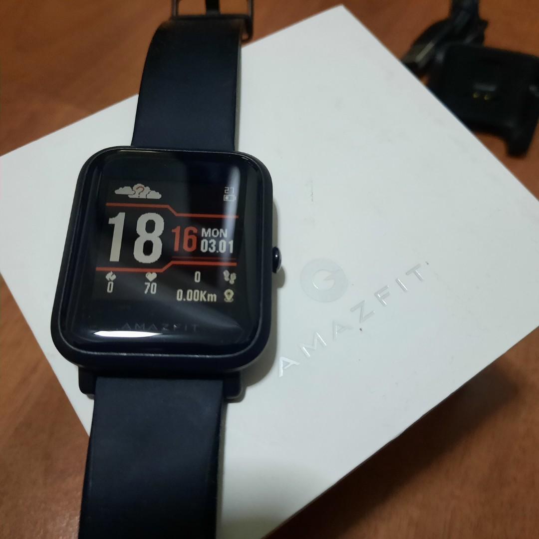 Huami amazfit bip onyx sales
