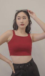 YHF Two Way Free Switch Top in Red