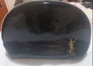 YSL Patent Cosmetic/Toiletry Bag