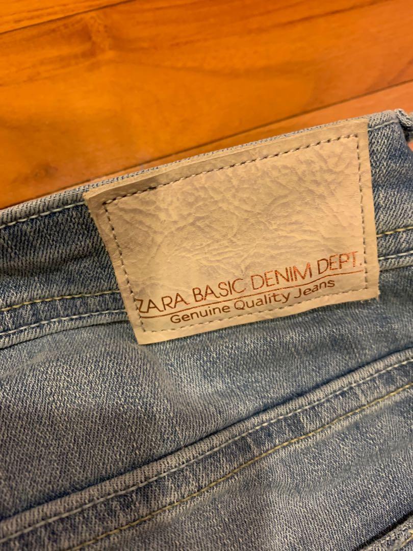 Zara basic denim dept store