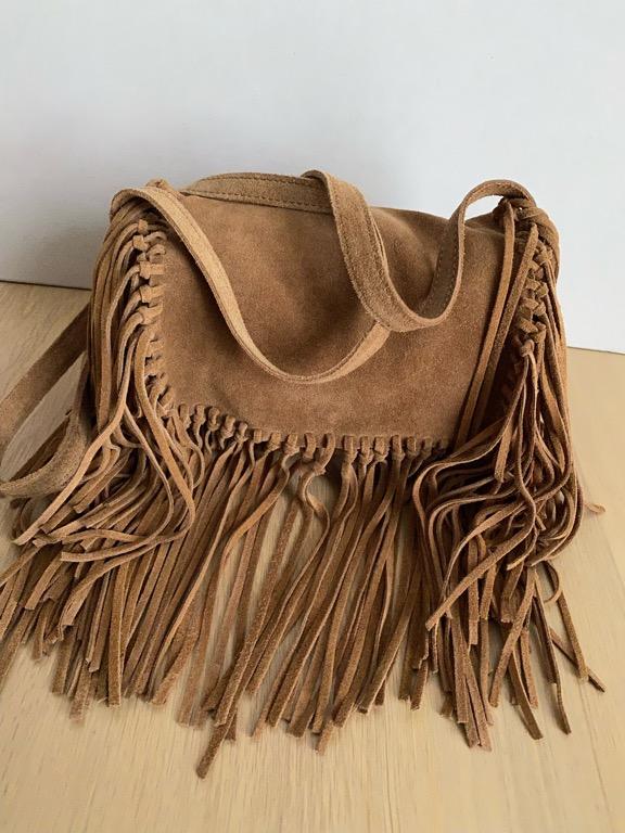 Zara fringe backpack Clearance