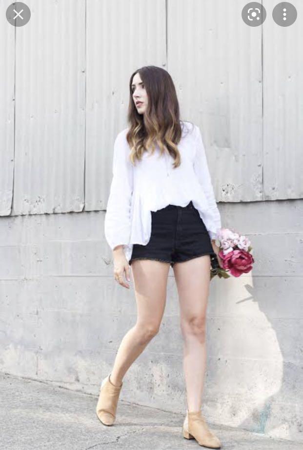 Zara nude ankle boots clearance