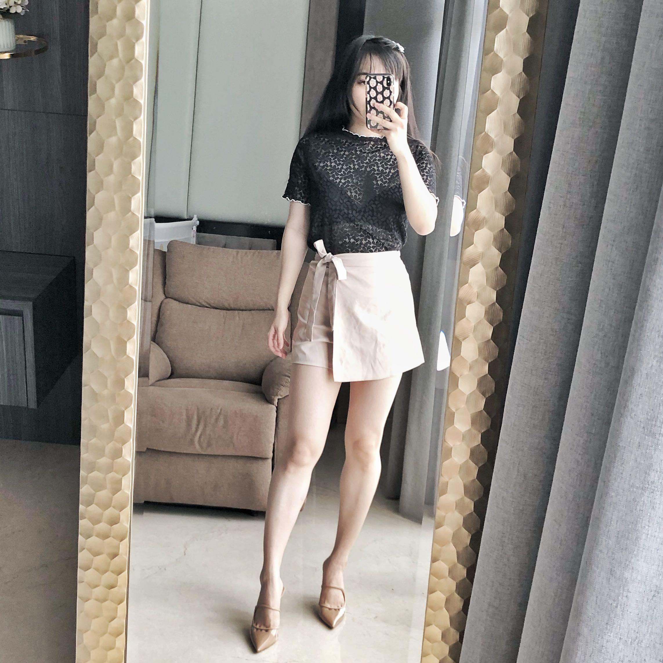 Beige rokje zara 2025