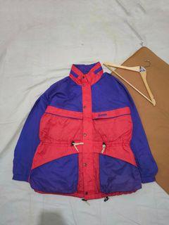 zebra jaket color block