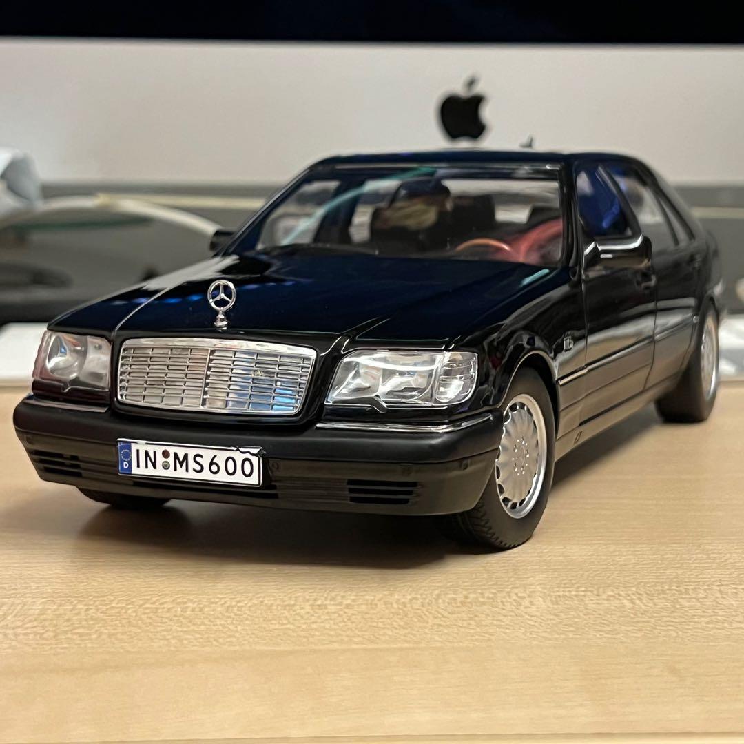 1:18 Mission Models Mercedes Benz S600 (Black), Hobbies & Toys