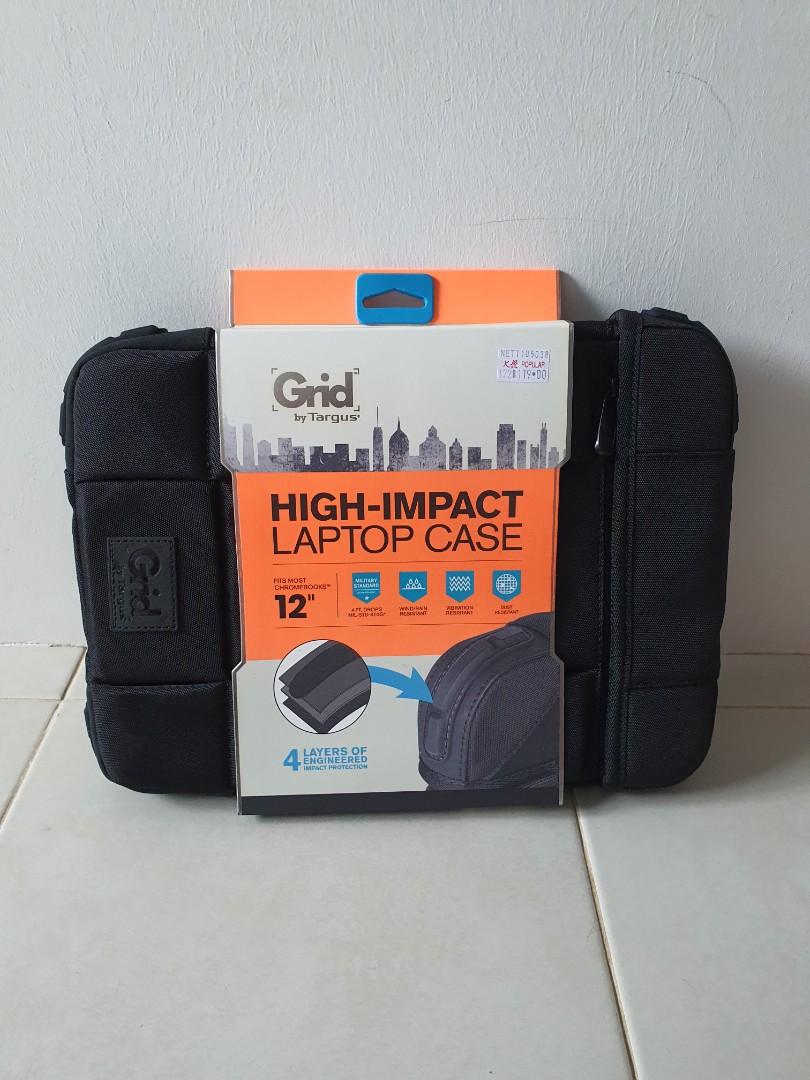 Grid high impact laptop case discount