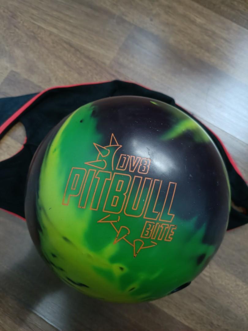 Pitbull growl bowling ball top