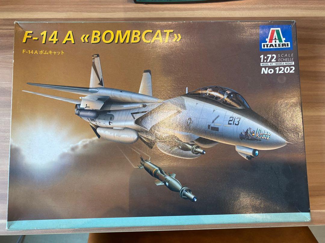 Italeri 1/72 F-14A Tomcat Bombcat Model Kit 1202 