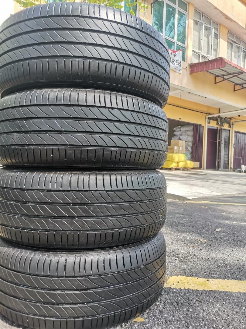 225/55/17 225/55R17 MICHELIN PRIMACY 3ST USED TYRE TAYAR SEKEN 80-90%, Auto  Accessories on Carousell