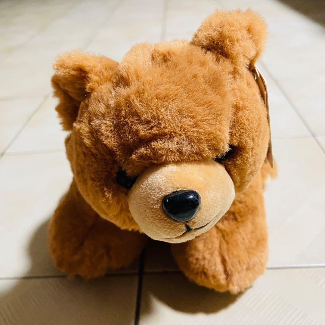 teddy bear fur bean bag