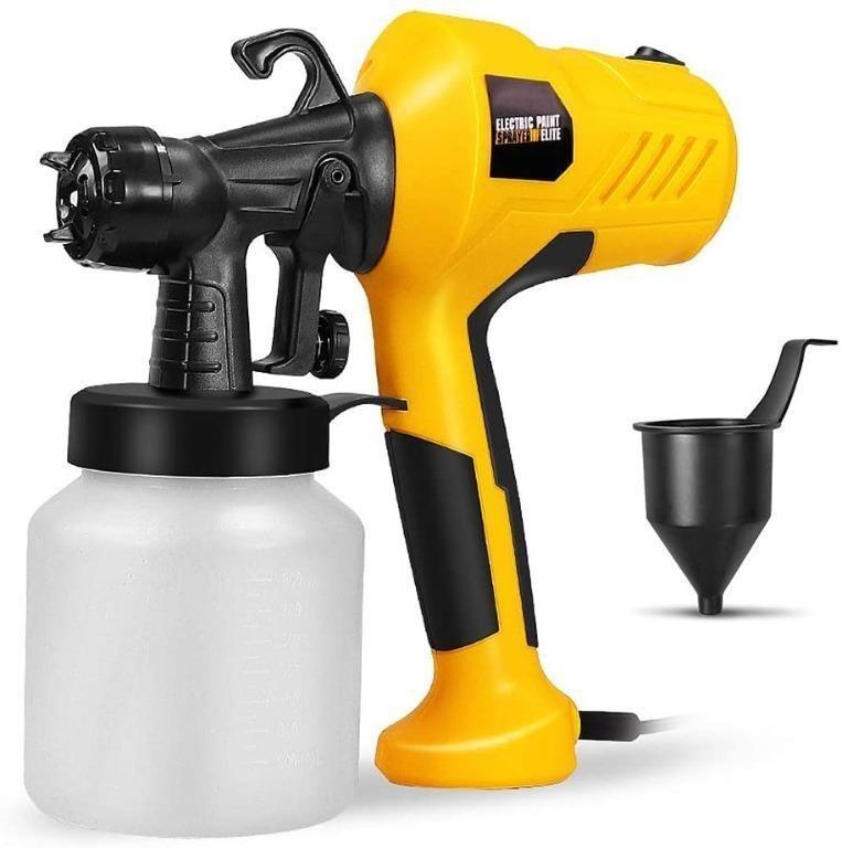 638 Handheld Yellow Electric Paint Spray Gun Paint Sprayers
