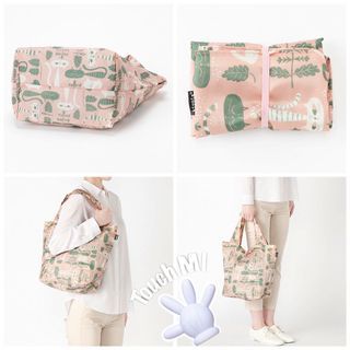 《日本直送》 北歐品牌 ⭐️ Kippis ⭐️  貓貓 🐱 可摺式 環保袋 手提袋 手袋 手挽袋 ❤️有拉鍊❤️ Cat pattern handbag eco bag shopping bag 購物袋 橙色 灰色