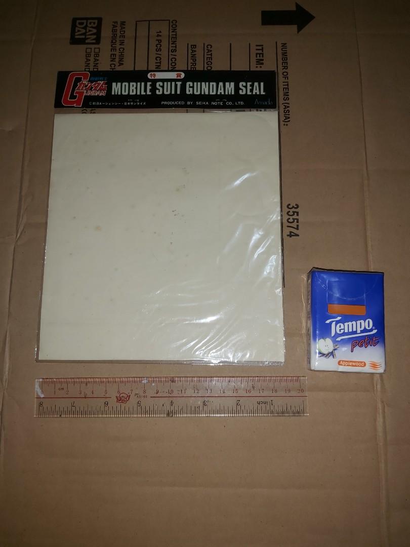 高達Gundam SEAL 貼紙Sticker 機動戰士UC 0079 OYW One Year War