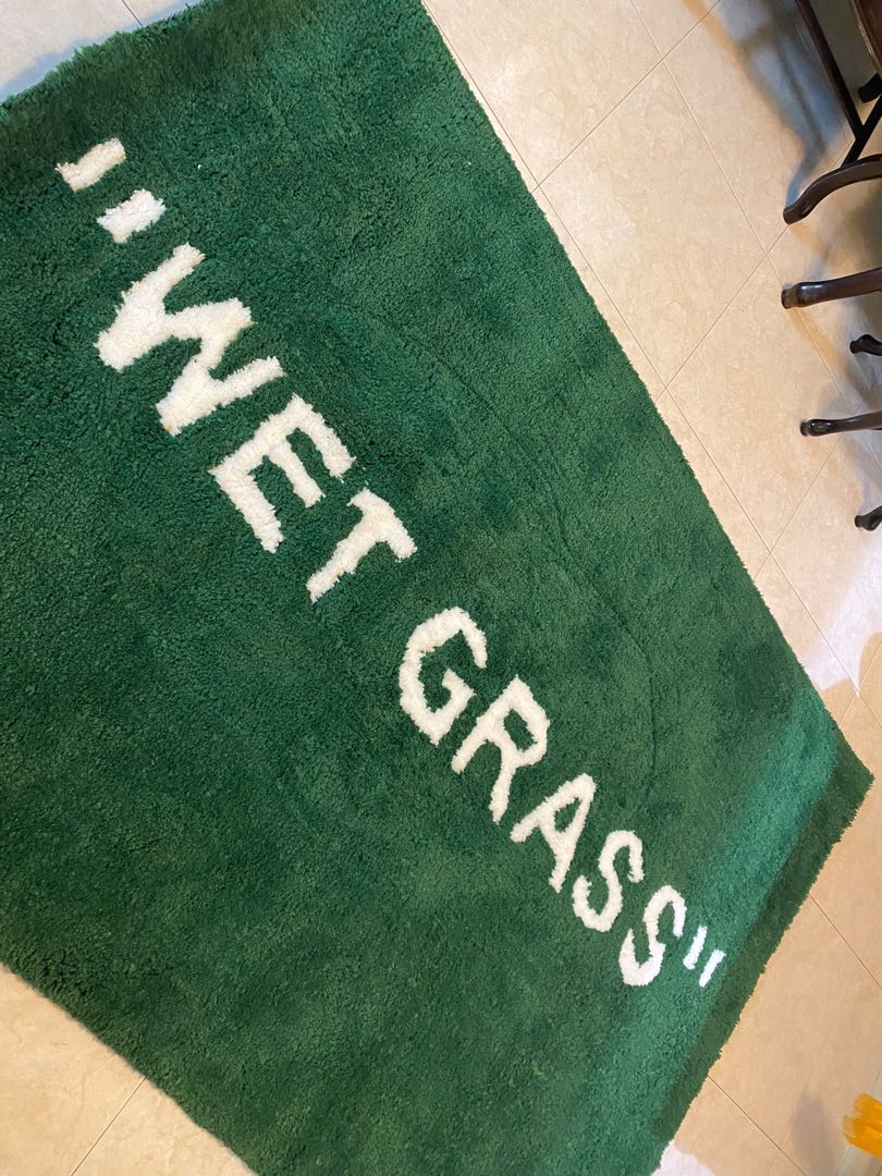 stock x wet grass
