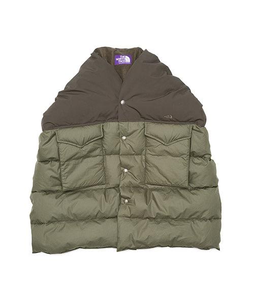 限時減價代訂 unisex THE NORTH FACE PURPLE LABEL Field Down Cape