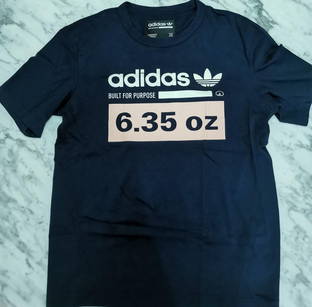 Voorzieningen voedsel kwaad Adidas 6.35 oz t-shirt (dead stock)*original from Adidas originals store,  Men's Fashion, Tops & Sets, Tshirts & Polo Shirts on Carousell