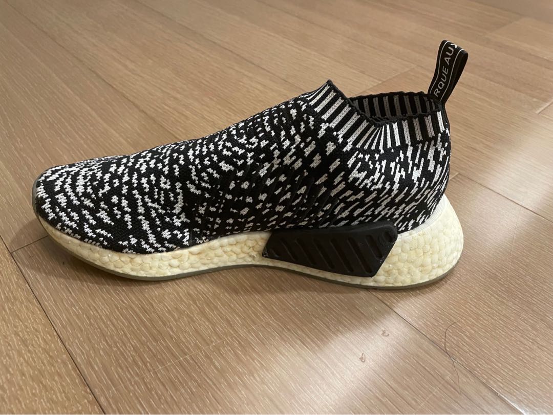 Adidas nmd cs2 primeknit zebra clearance