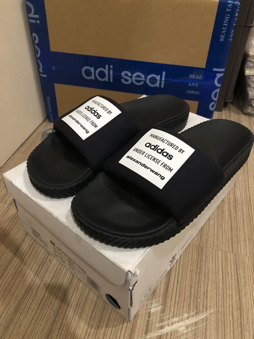 Adidas alexander wang slides new arrivals