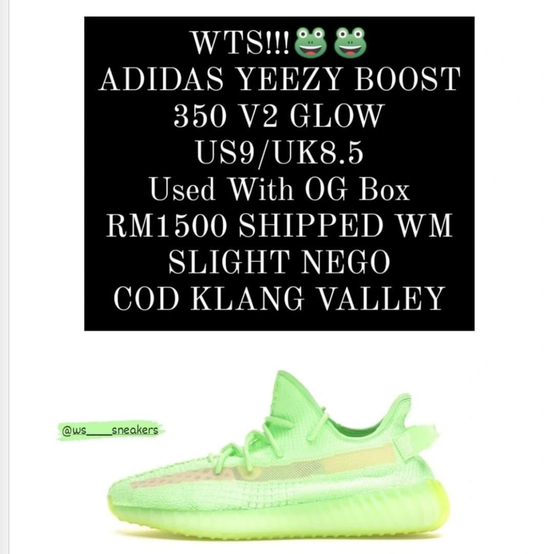 ADIDAS YEEZY BOOST 350 V2 GLOW