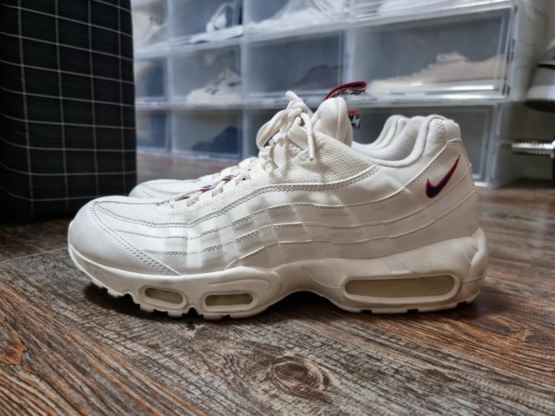 Airmax 95 Pull Tab Sail Men s Fashion Footwear Sneakers on