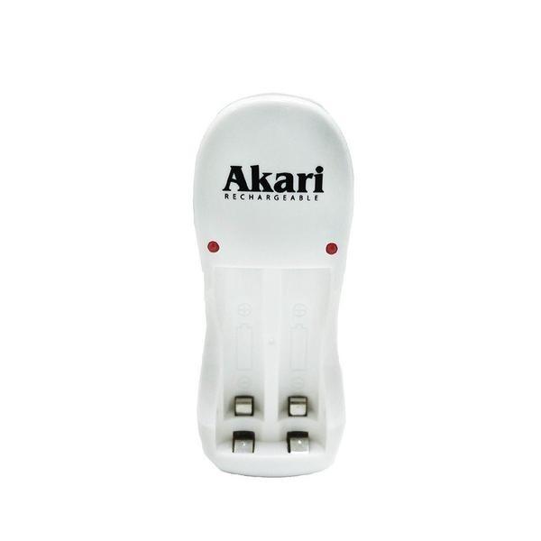 Akari Rechargeable Automatic Battery Charger with Free 2pc Rechargeable