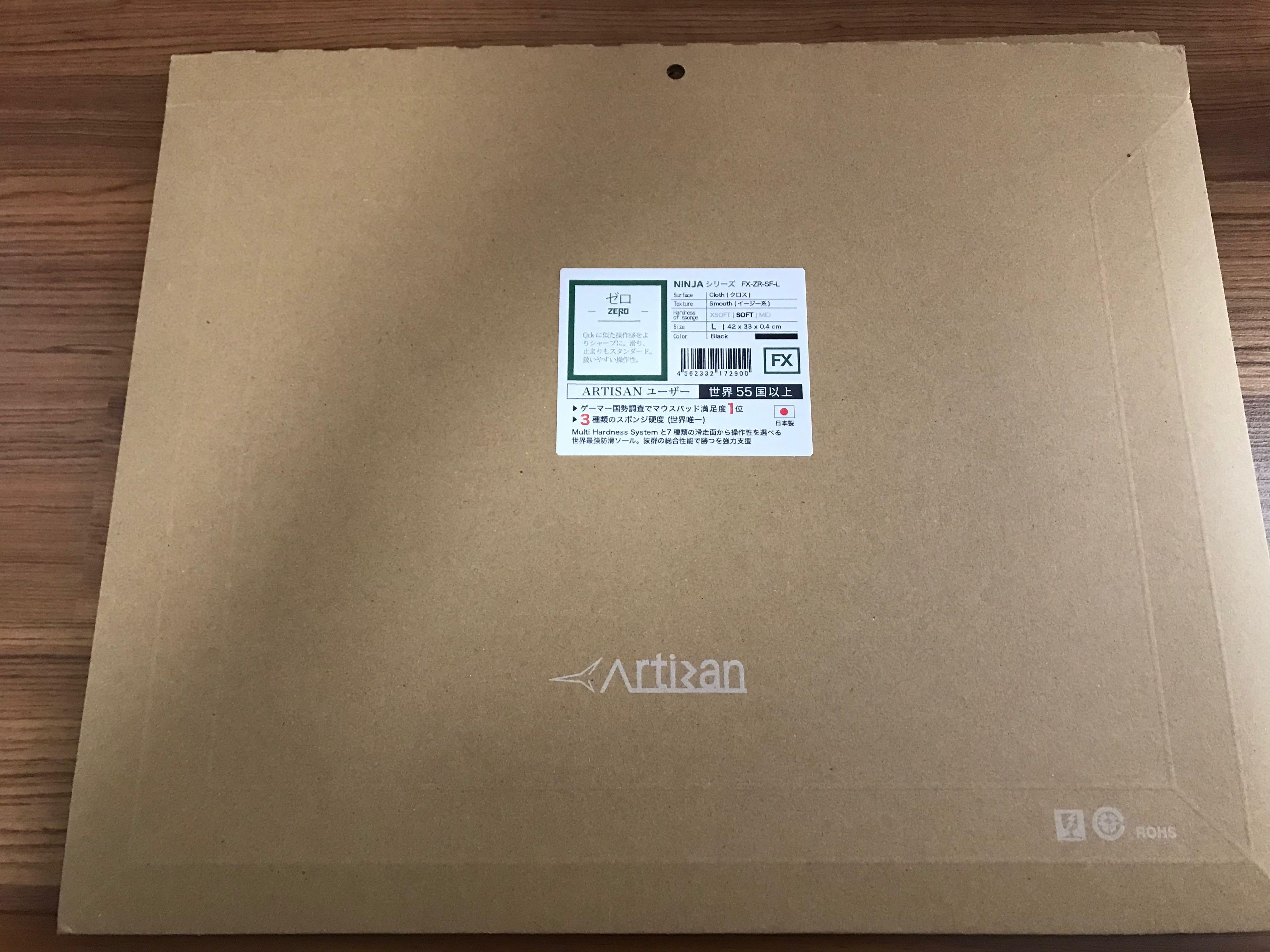 Artisan Ninja Fx Zero Soft Size L Computers Tech Parts Accessories Mouse Mousepads On Carousell