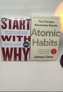 Atomic Habits and Start With Why Bundle  PHP 550