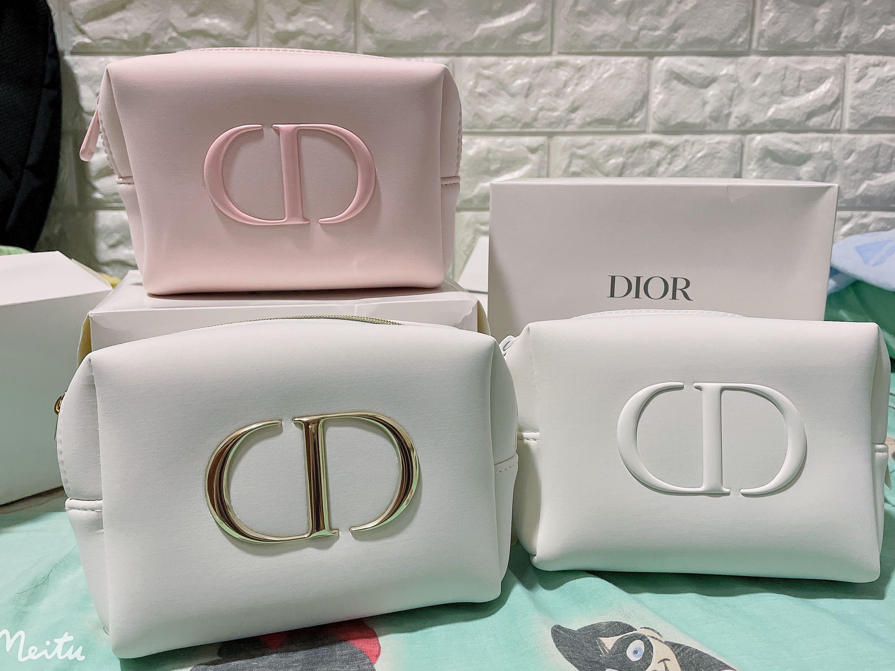 CD Dior Beauty Pink Makeup Cosmetics Bag / Pouch / Clutch / Case, Brand NEW!
