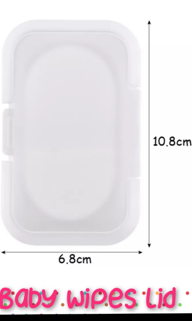 Wet online wipes lid