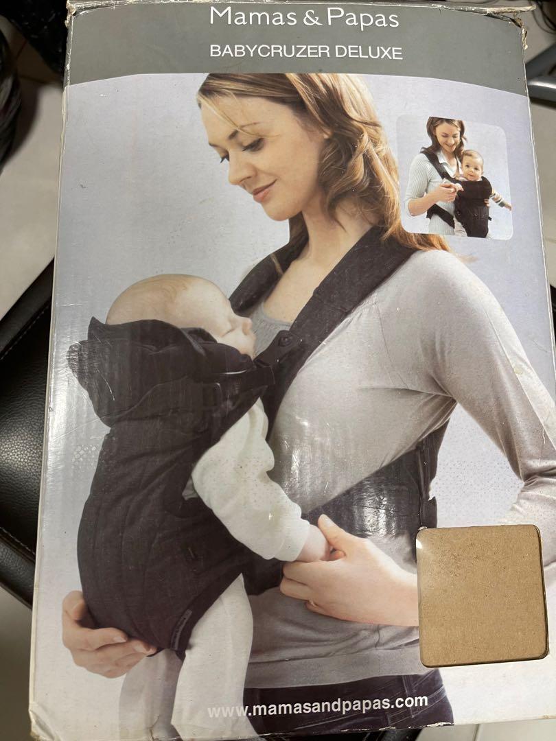 Mamas and papas baby carrier deluxe clearance