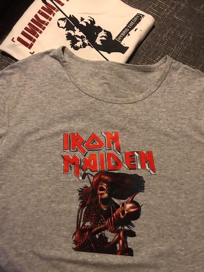 Band shirts, Women&rsquo;s Fashion, Tops, Shirts on Carousell