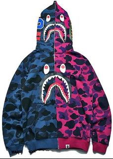 Harga bape hotsell shark hoodie original