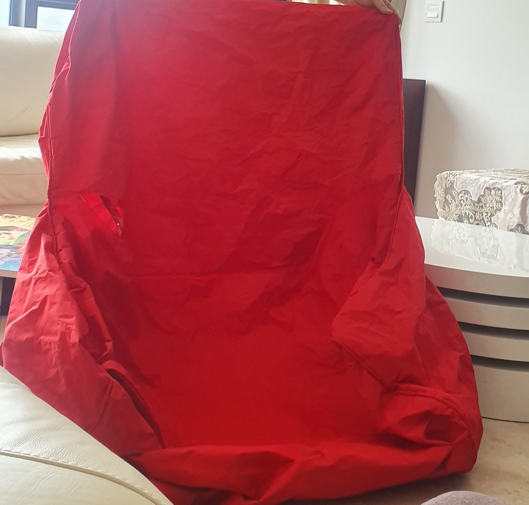 Bean bag empty (torn to sew), Furniture & Home Living, Furniture