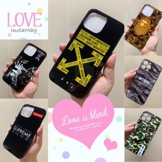 Supreme bape iphone case discount