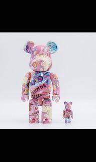 BNISB QQ Be@rbrick Valentine 400% + 100%