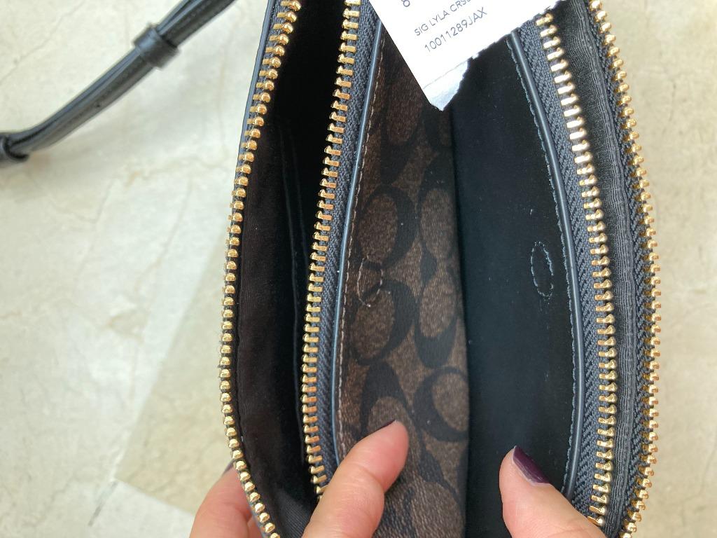 BNWT Coach Signature Lyla Crossbody Bag