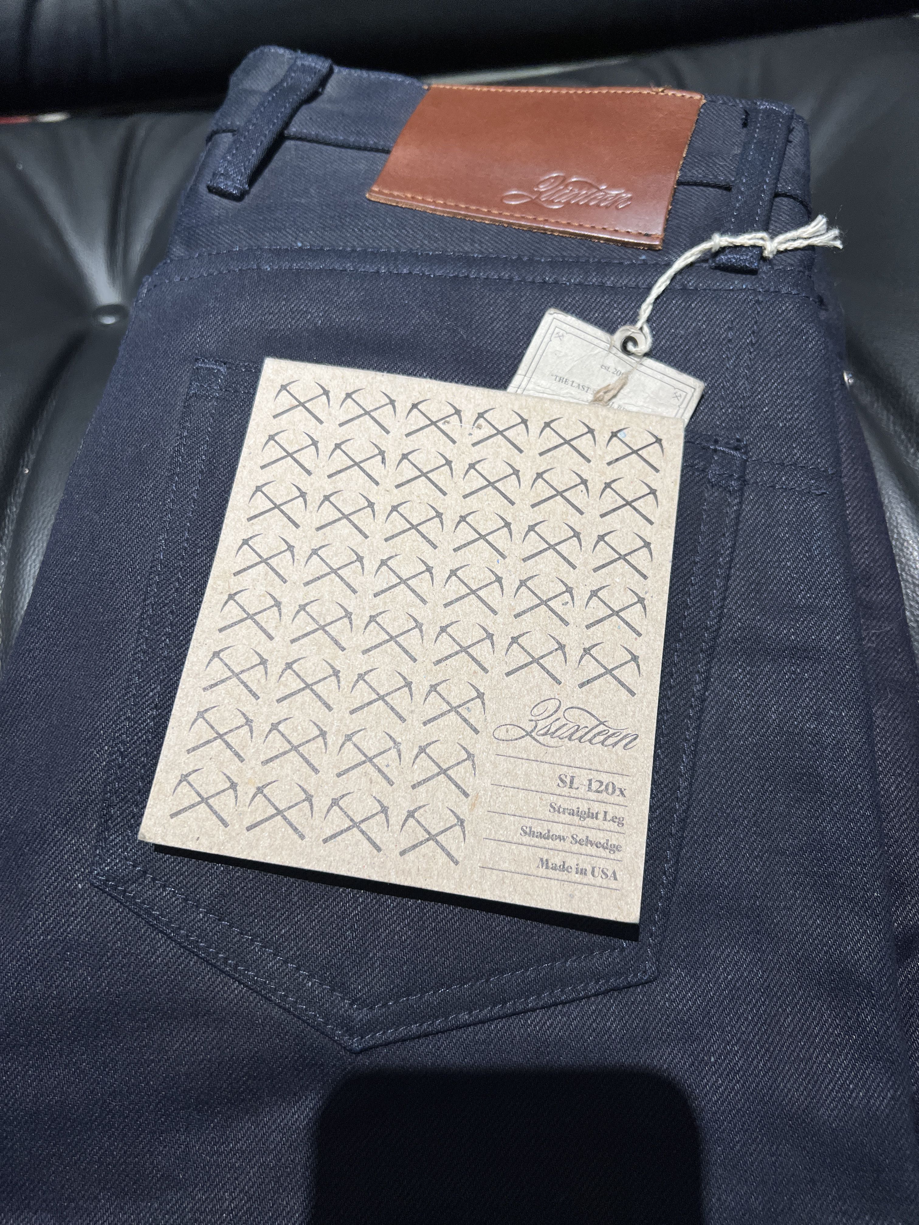 3sixteen SL-120x Shadow Selvedge 