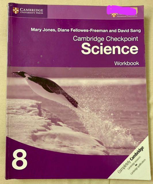Cambridge IGCSE Checkpoint Science Workbook Grade 8, Hobbies ...