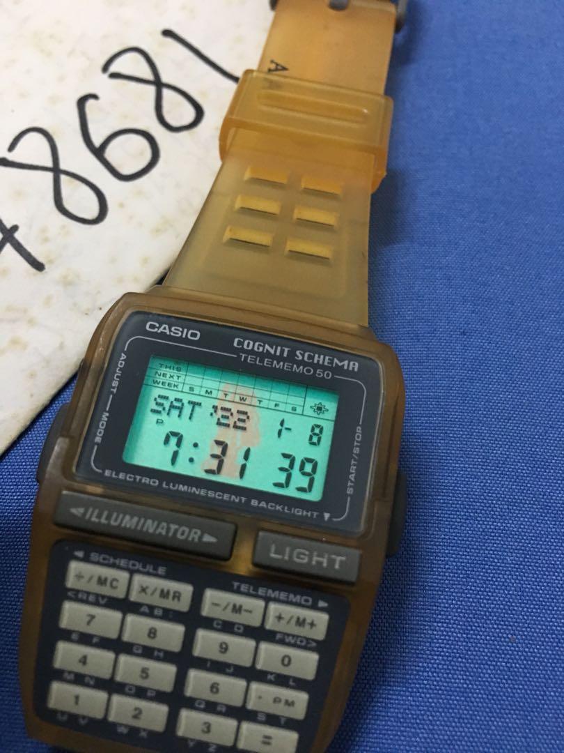 CASIO DATABANK COGNIT SCHEMA 腕時計 - 時計