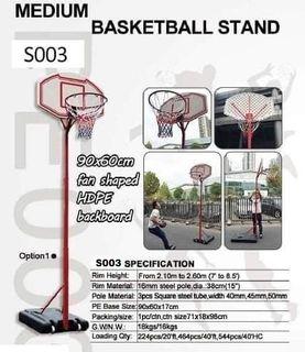 CHAMPION S003 Basketball Hoop 7ft to 8.5ft