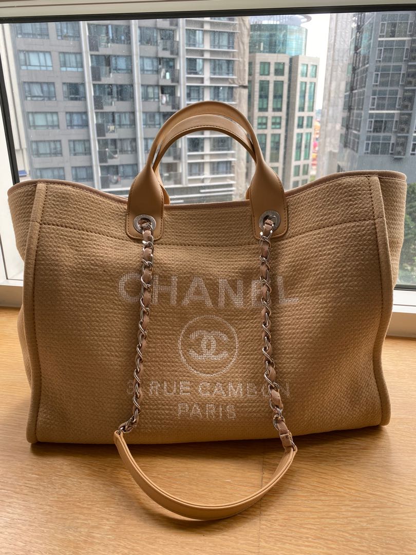 Chanel tote large cheap