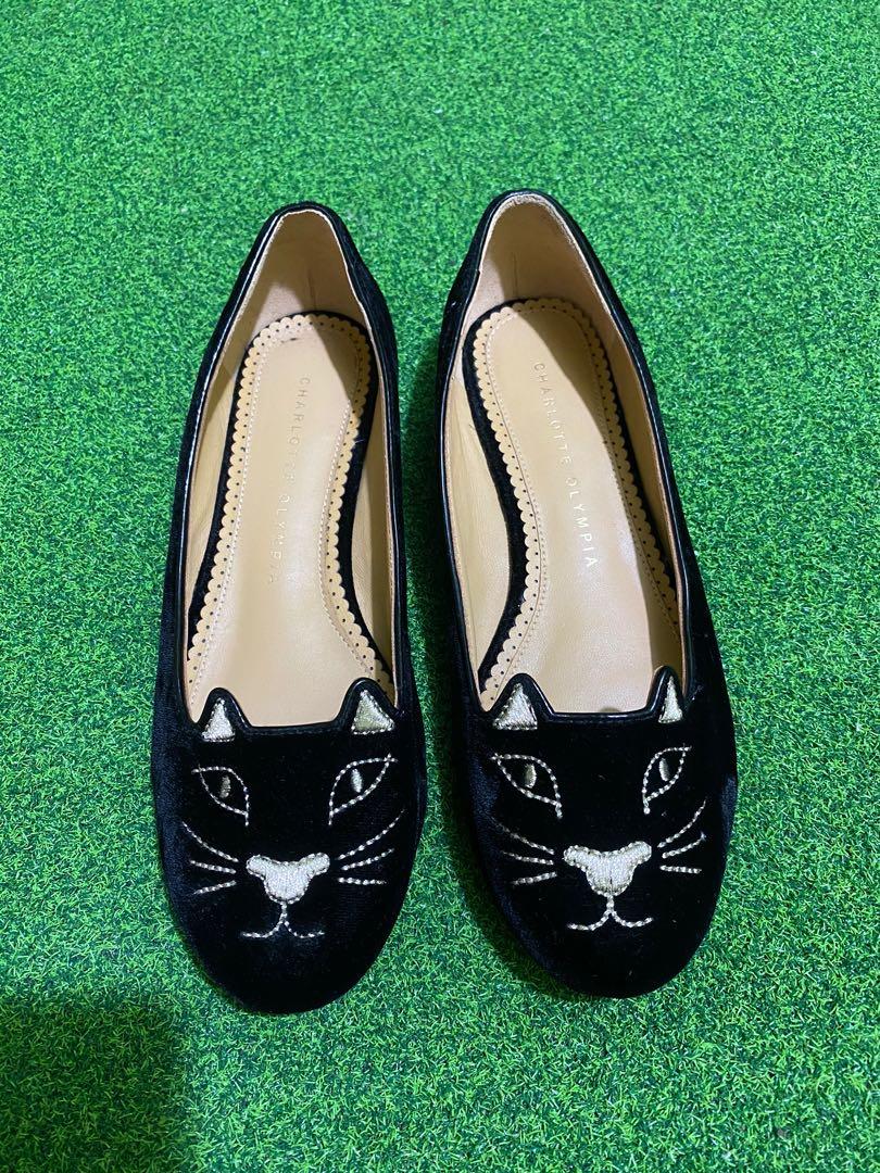 Charlotte Olympia kitty ballet flats Luxury Sneakers Footwear