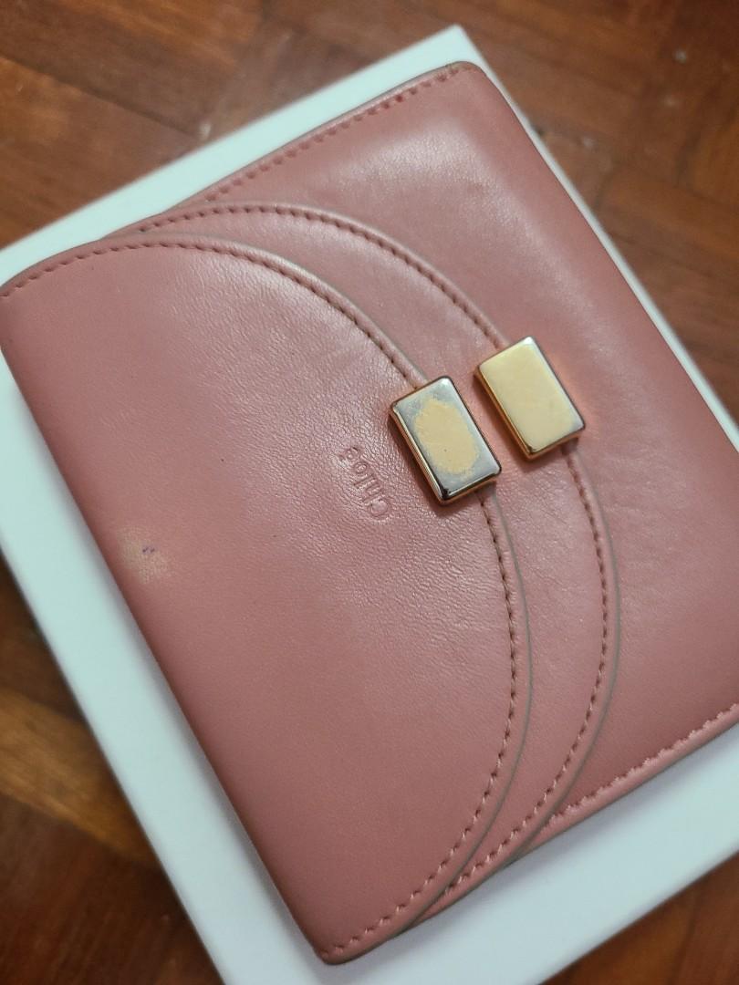 Chloe pink sale wallet