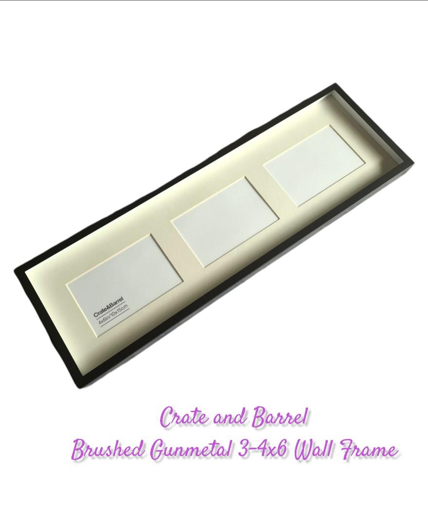 Brushed Brass 4x6 Frame + Reviews, Crate & Barrel