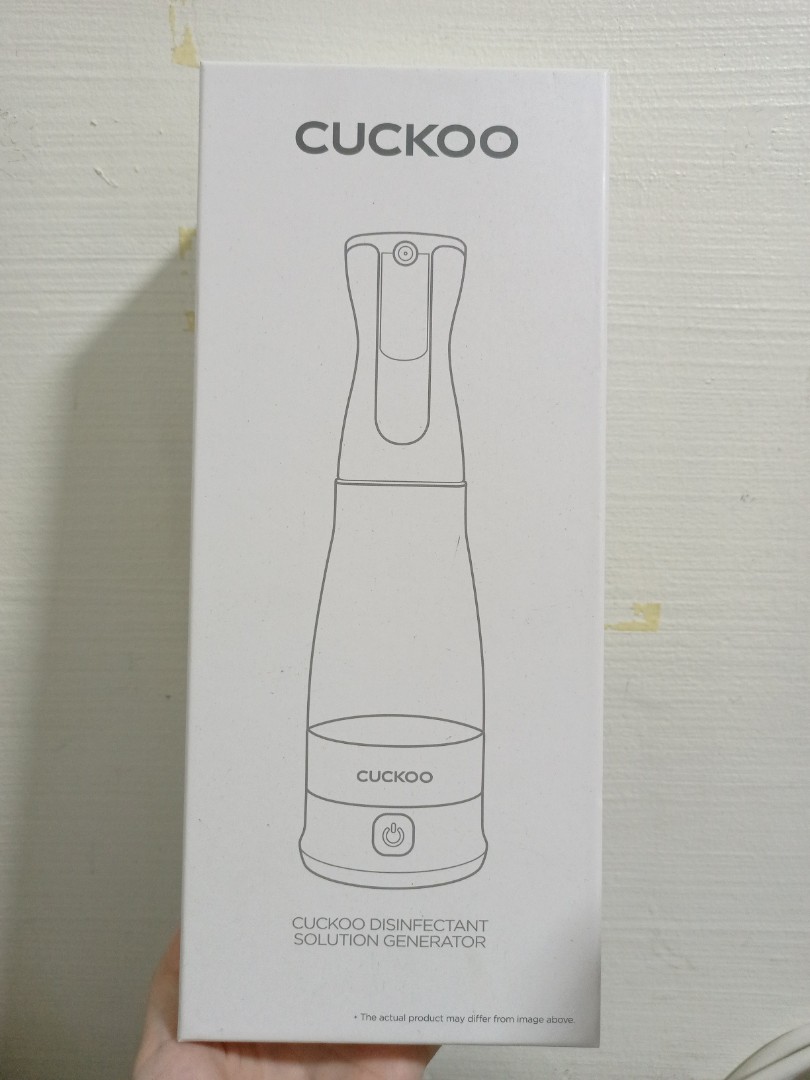 Cuckoo Disinfectant Solution Generator, TV & Home Appliances, Vacuum
