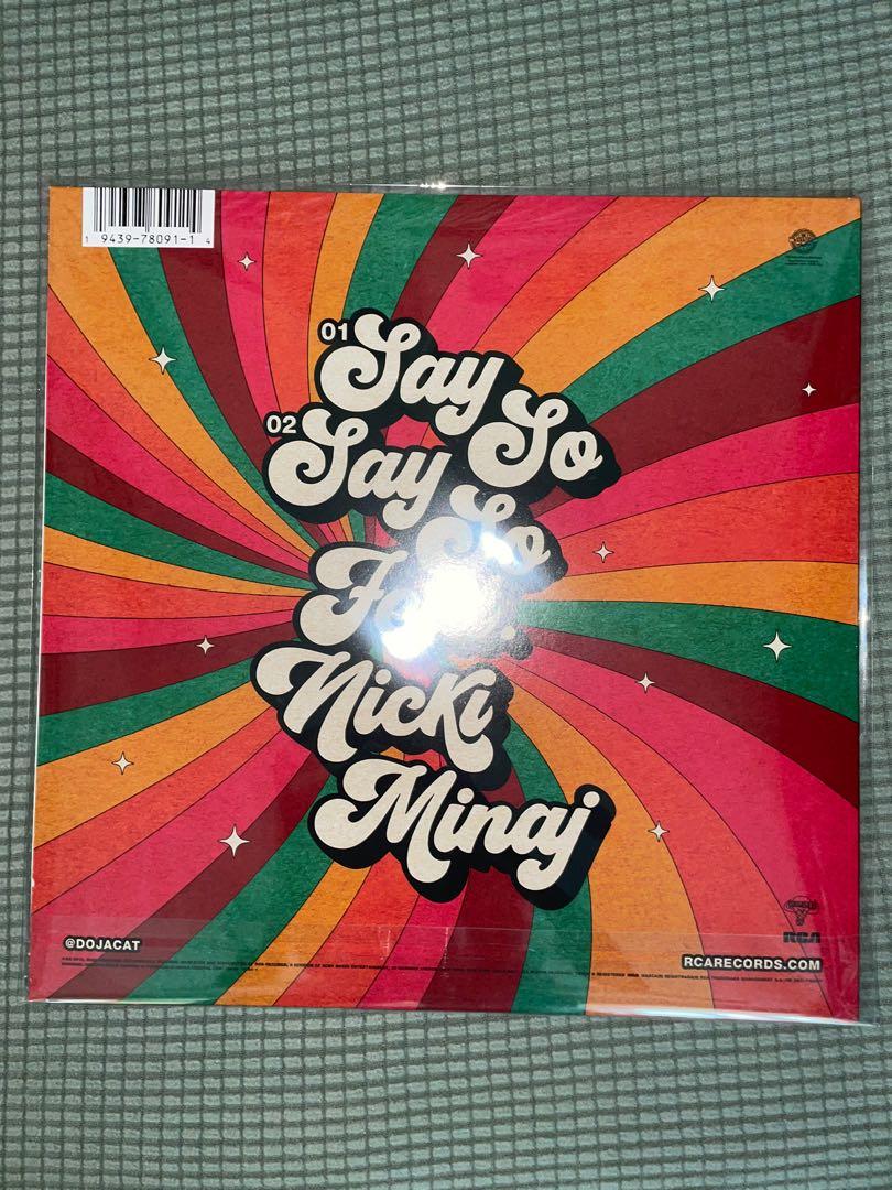 Doja Cat Signed ‘Say So’ Vinyl Sleeve, Hobbies & Toys, Music & Media ...