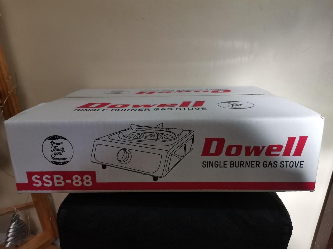 Dowell single burner gas stove, TV & Home Appliances, Other Home