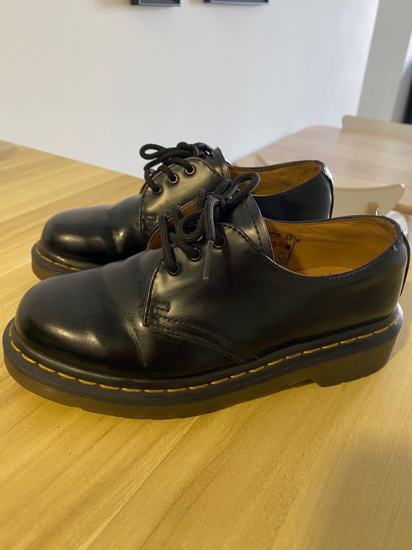 Dr Martens half cut, Men's Fashion, Footwear, Boots on Carousell